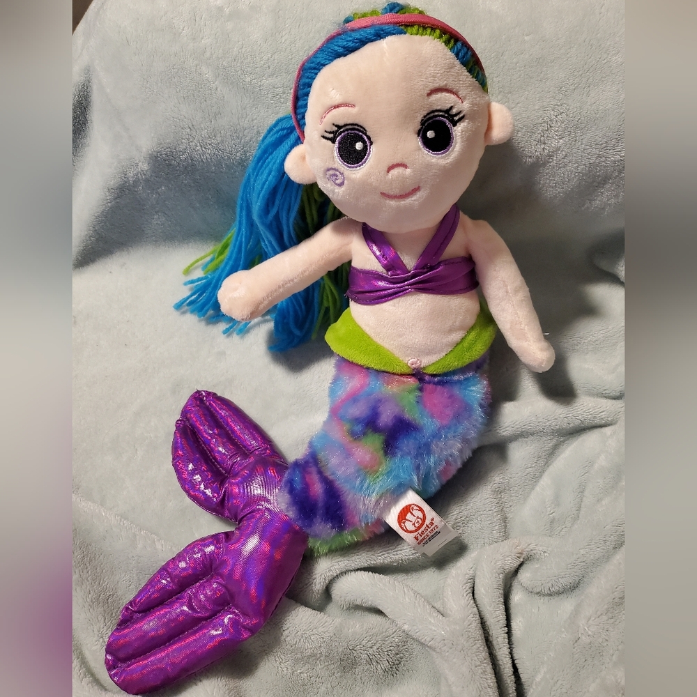 Fiesta Psychedelic Plush Mermaid
